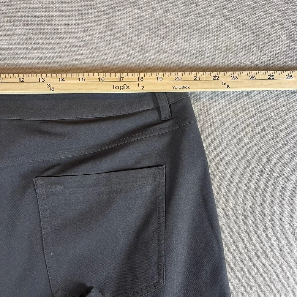 Lululemon Pants‎ Mens 40x27 Black Commission Classic Warpstreme Athleisure EUC